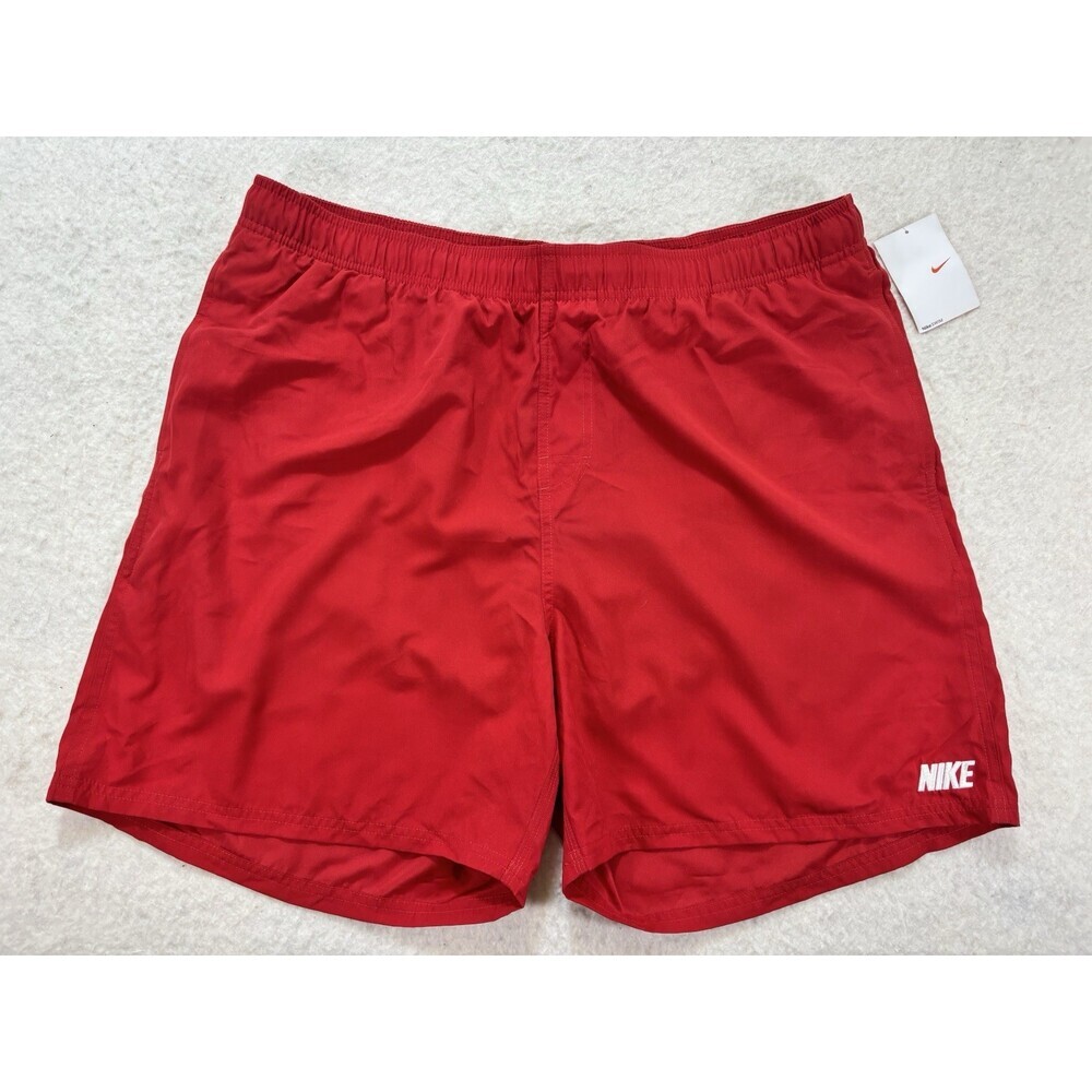 NIKE QUICK DRYING SWIMMING SHORTS TRUNKS FOR MEN LINED WITH POCKETS & DRAWSTRING